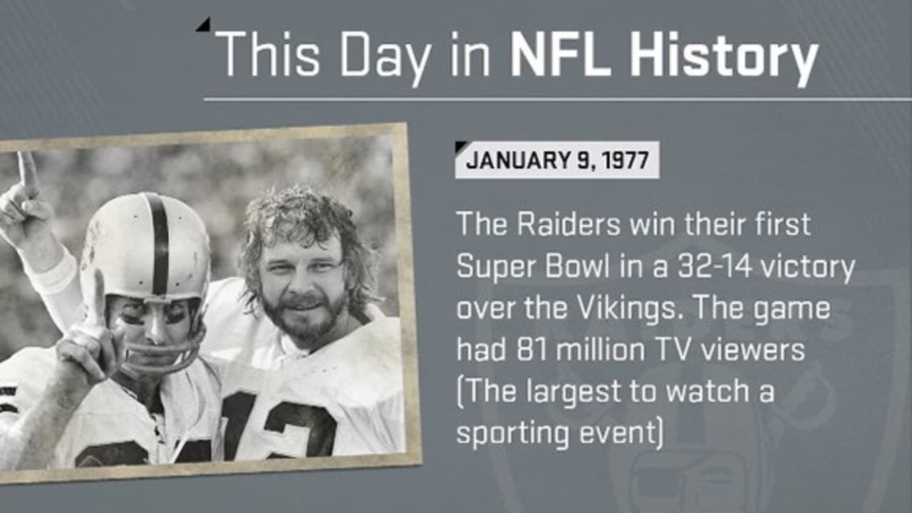 Today is #RaidersNation day in celebration of the first @raiders