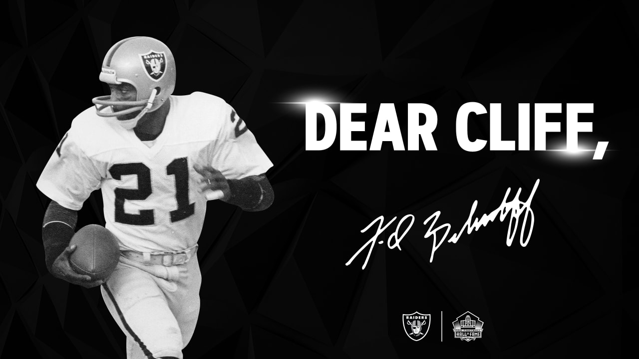 Dear Cliff A Letter To A Legend And Friend From Fred Biletnikoff