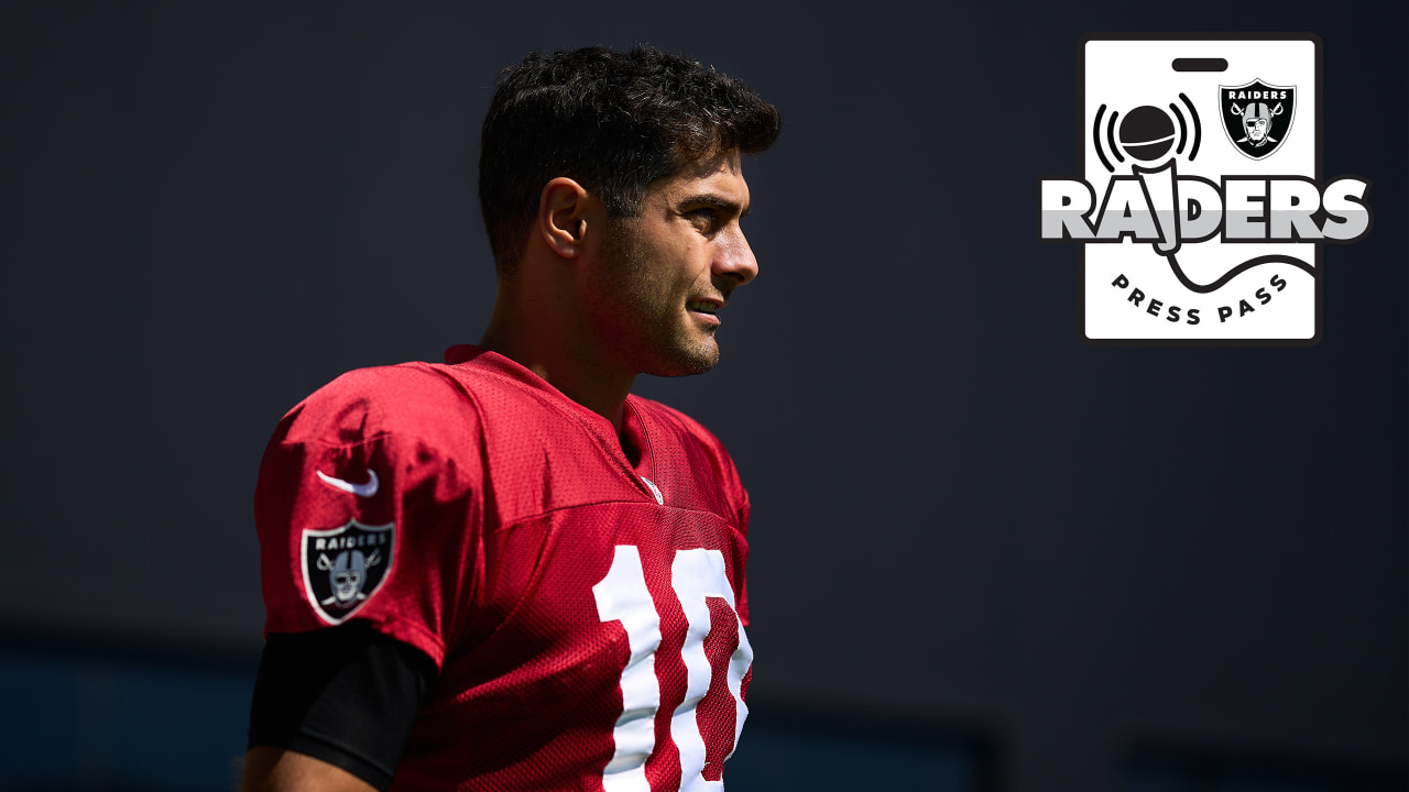 Should the Raiders go back to QB Jimmy Garoppolo in Week 5?