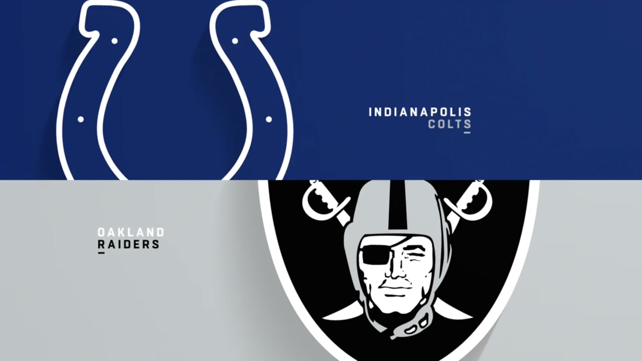 Image result for oakland raiders vs indianapolis colts logo