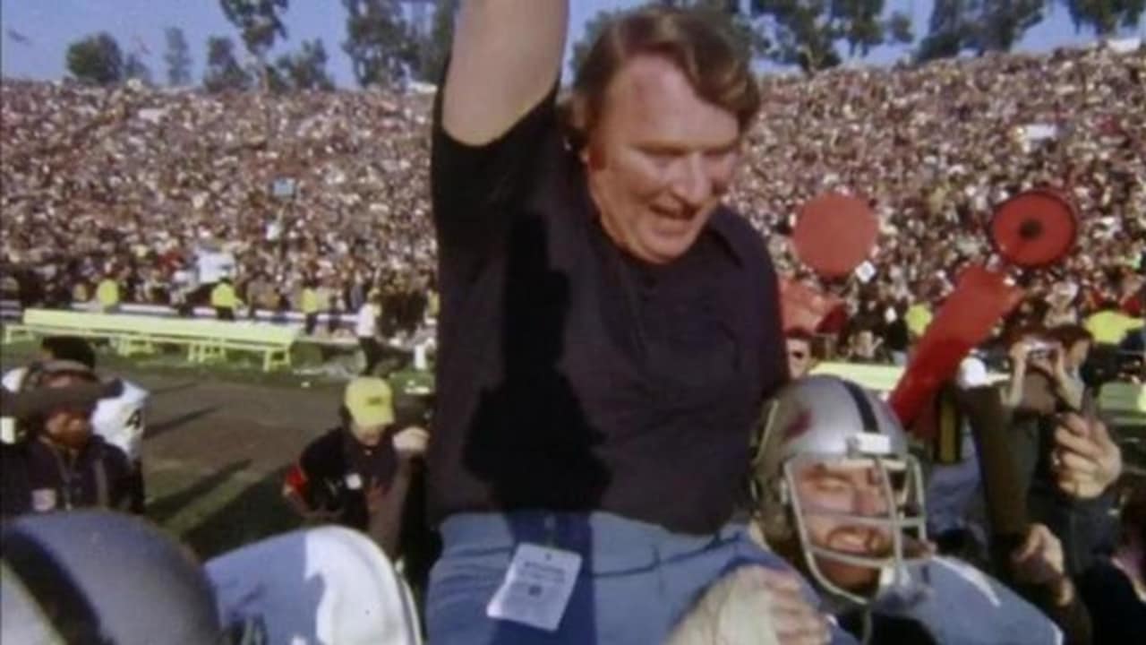 John Madden Leads Raiders To First Super Bowl In Team History