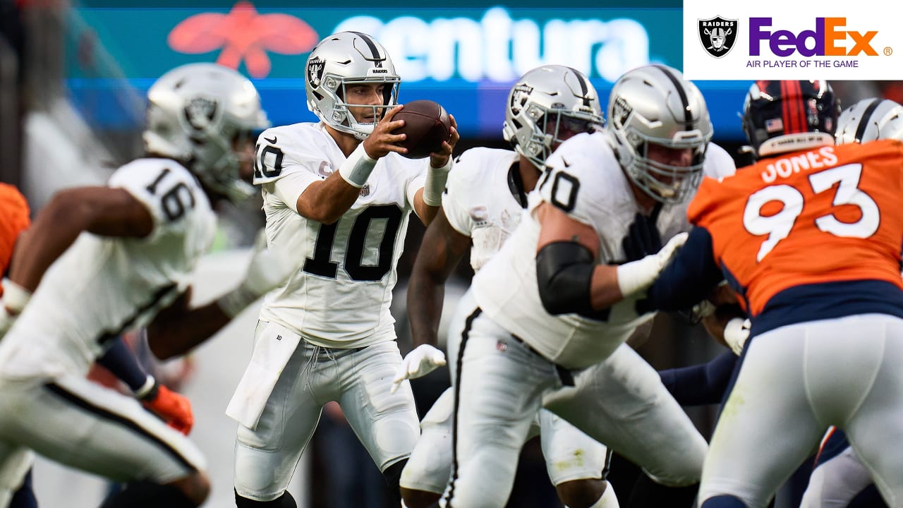 Raiders 2023 Week 1 Highlights vs. Broncos  Watch the best plays of  quarterback Jimmy Garoppolo's 2-TD performance