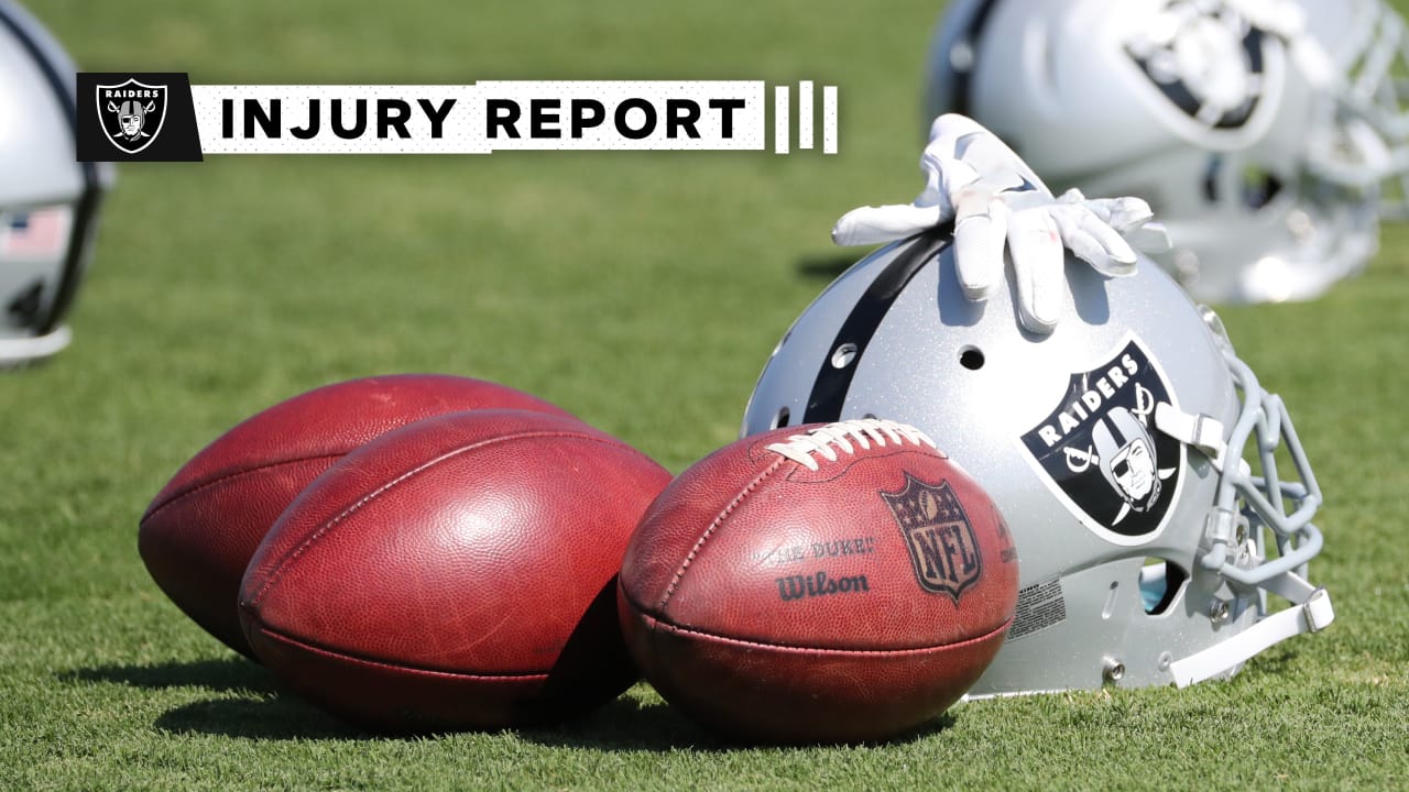 Oakland Raiders Injury Report Week 14: Six Raiders Questionable For ...