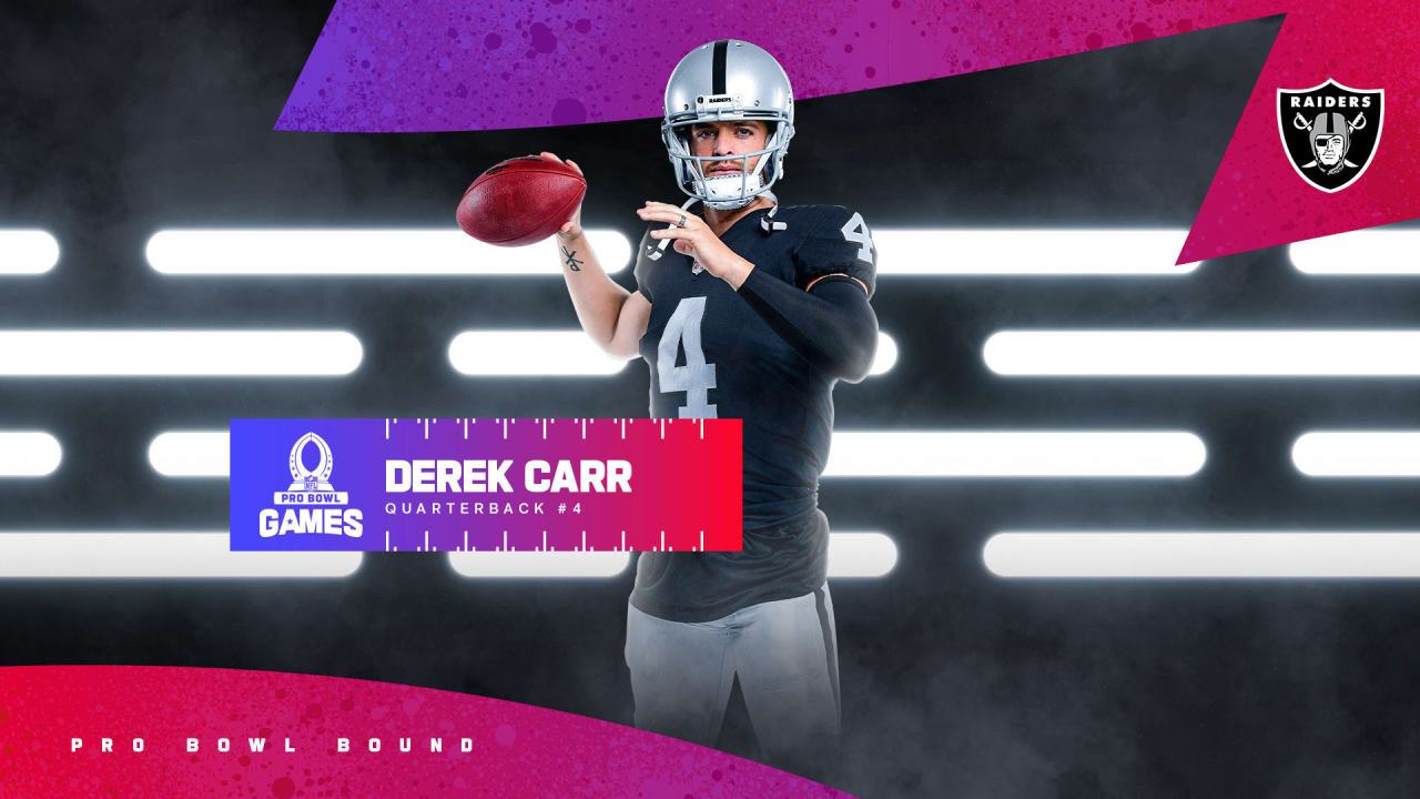 Raiders QB Derek Carr named to fourth Pro Bowl