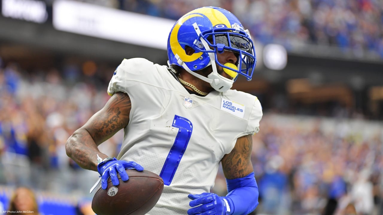 Las Vegas Raiders wide receiver DeSean Jackson (1) runs with the ball after  catching a pass during an NFL Wild-Card Playoff football game against the  Stock Photo - Alamy