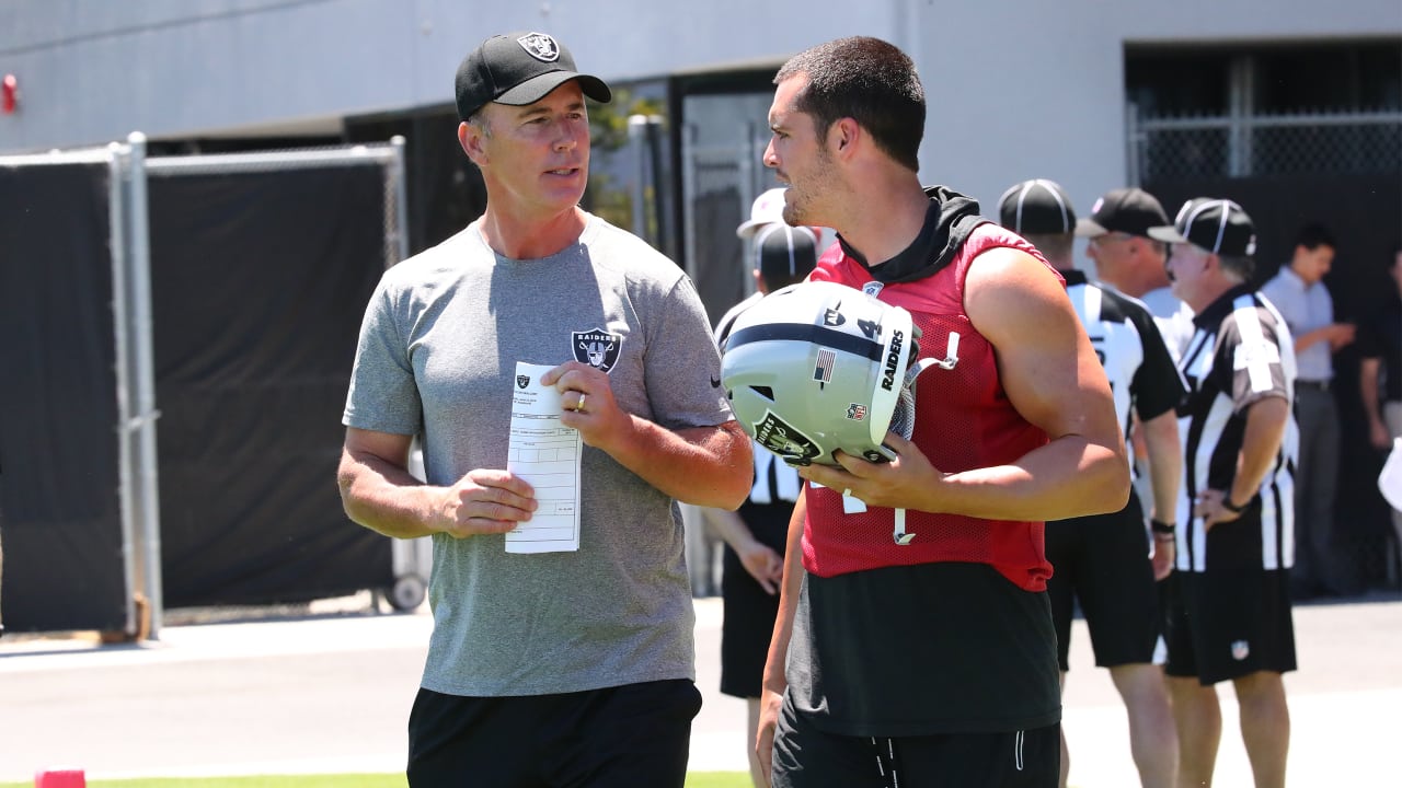Rich Gannon visited Raiders camp, came away impressed with how quickly  Derek Carr and Jon Gruden have 'jelled' - Silver And Black Pride