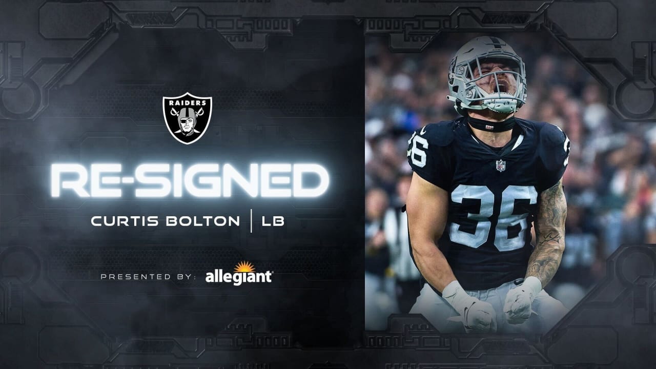 Raiders re-sign LB Curtis Bolton