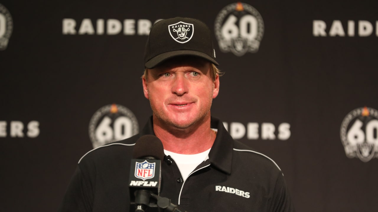 With The Preseason Complete, Head Coach Jon Gruden Now Faces Difficult ...