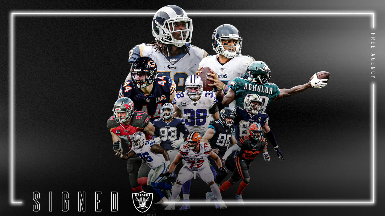 Highlights: Raiders 2020 Free Agency Class