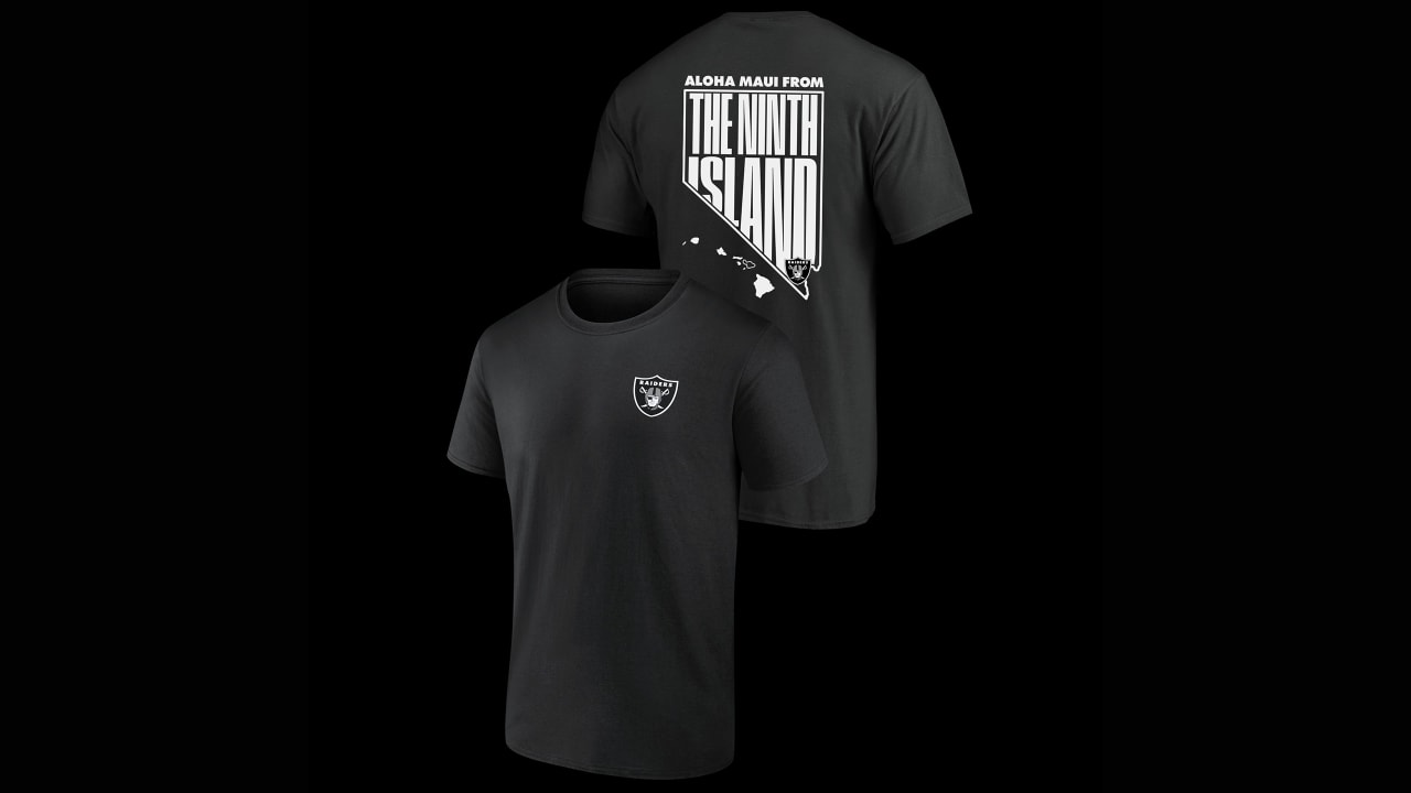 NFL Team Apparel Youth Las Vegas Raiders Game Time White T-Shirt