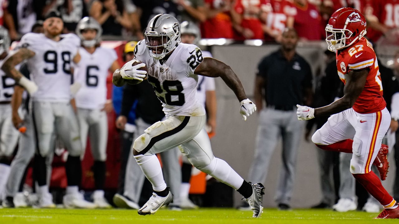 Josh Jacobs' best plays from 193yard performance vs. Chiefs in Week 5