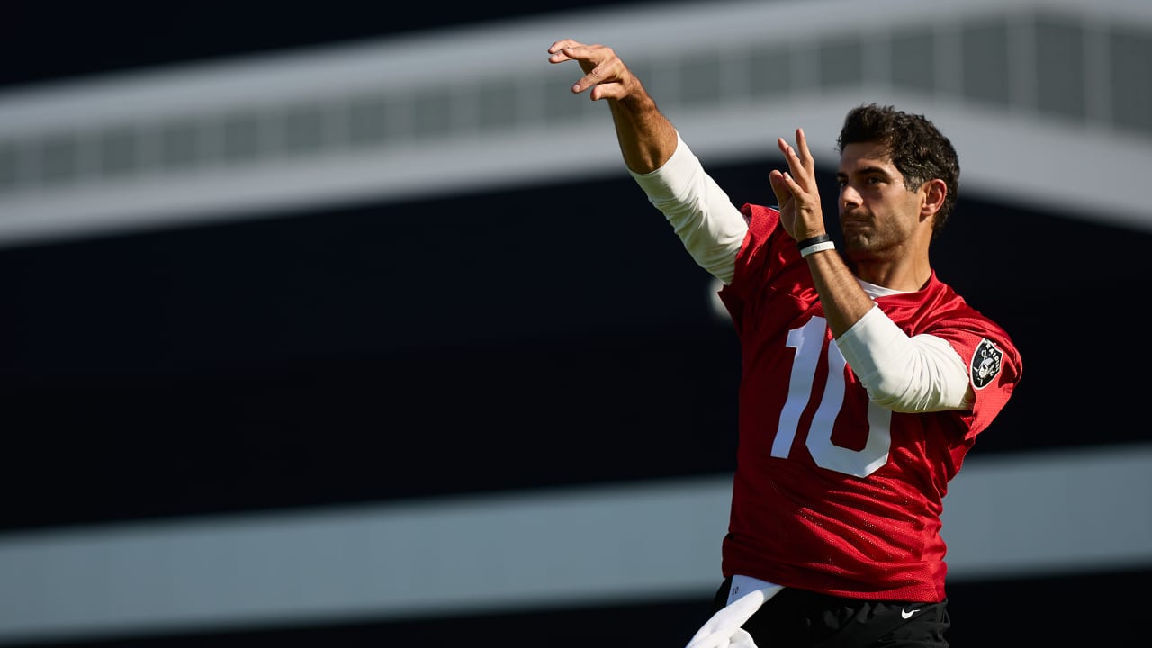 Jimmy Garoppolo Says Guys are 'Fired Up' for Week 10