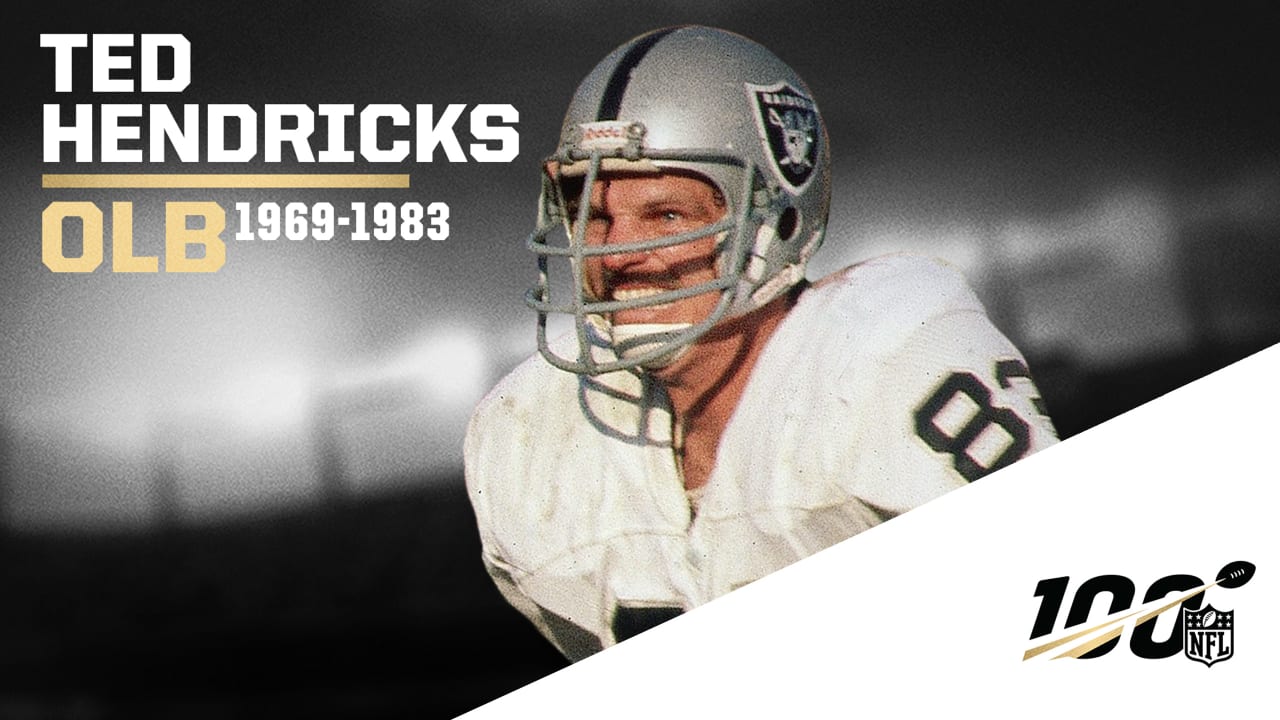 ted hendricks raiders jersey