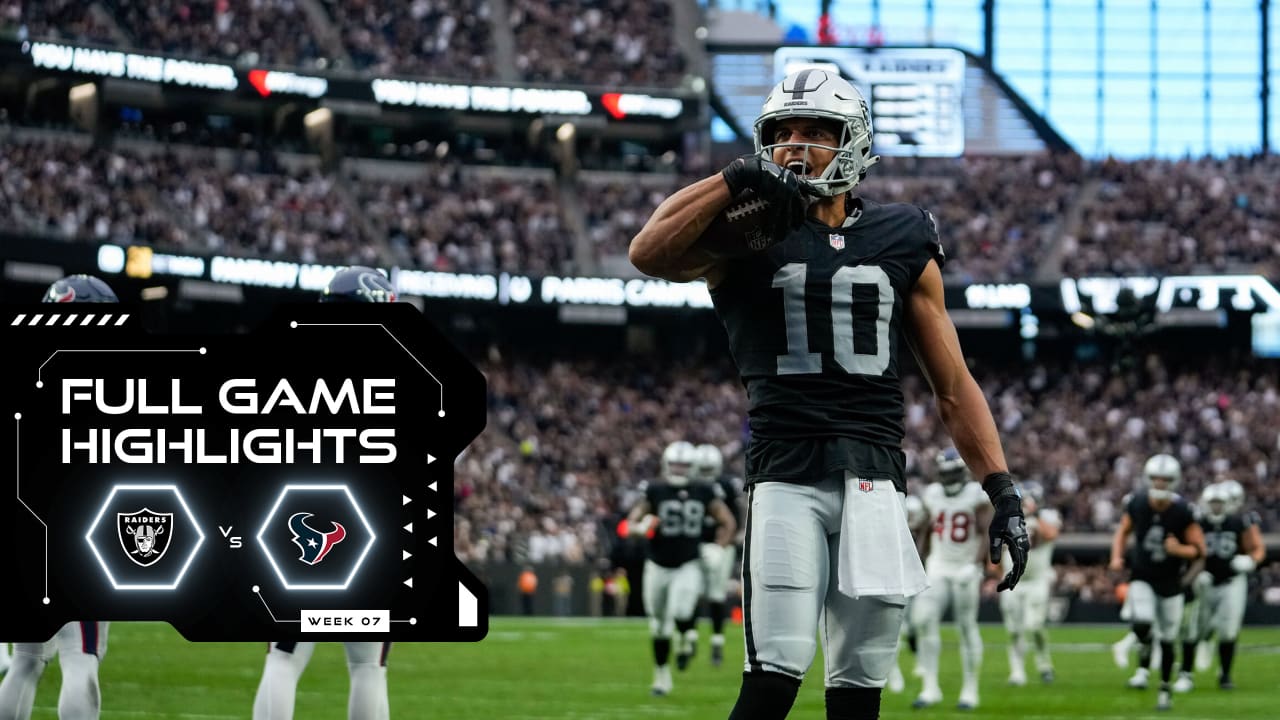 What channel is Houston Texans game on today? (10/23/22) FREE live stream,  time, TV, channel for Week 7 vs. Raiders 