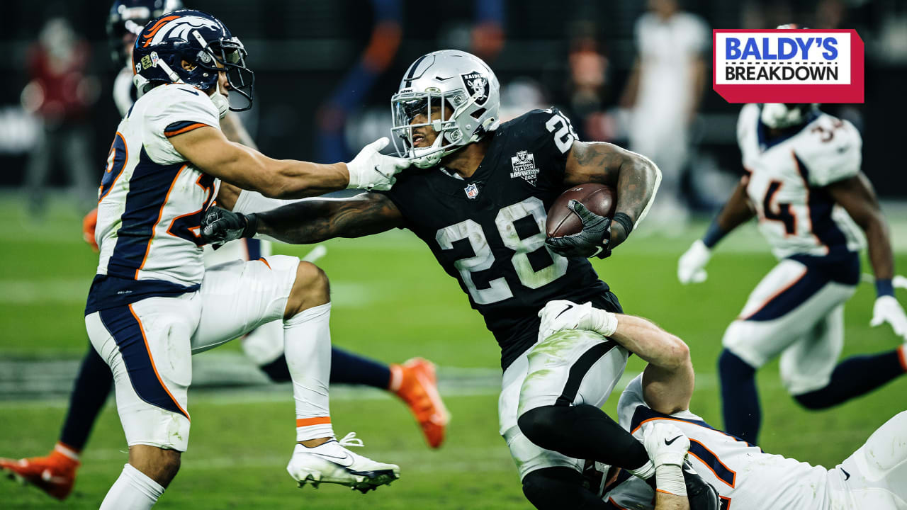 NFLN: Baldy Breaks Down Raiders Run Game Vs. Broncos