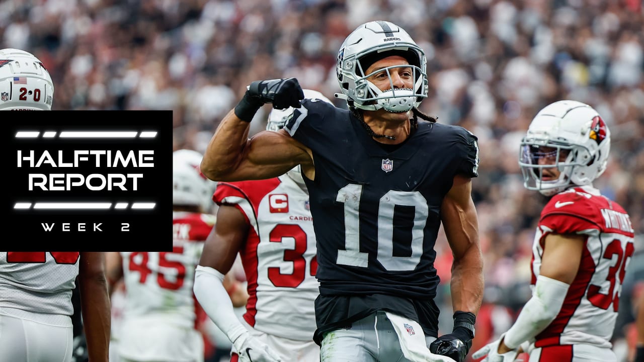 Halftime Report Mack Hollins delivering big against the Cardinals