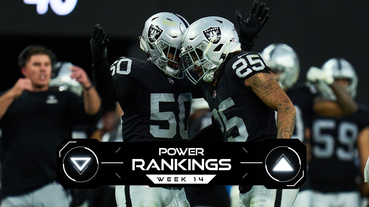 Power Rankings Raiders keep climbing the ranks after third straight