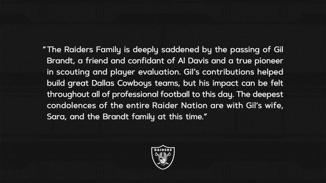 Dallas Cowboys Mourn Passing of Hall of Famer Gil Brandt