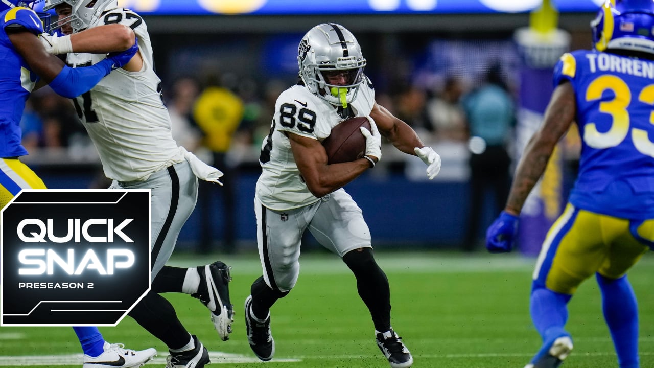 Game Recap Raiders defeat Rams in Preseason Week 2