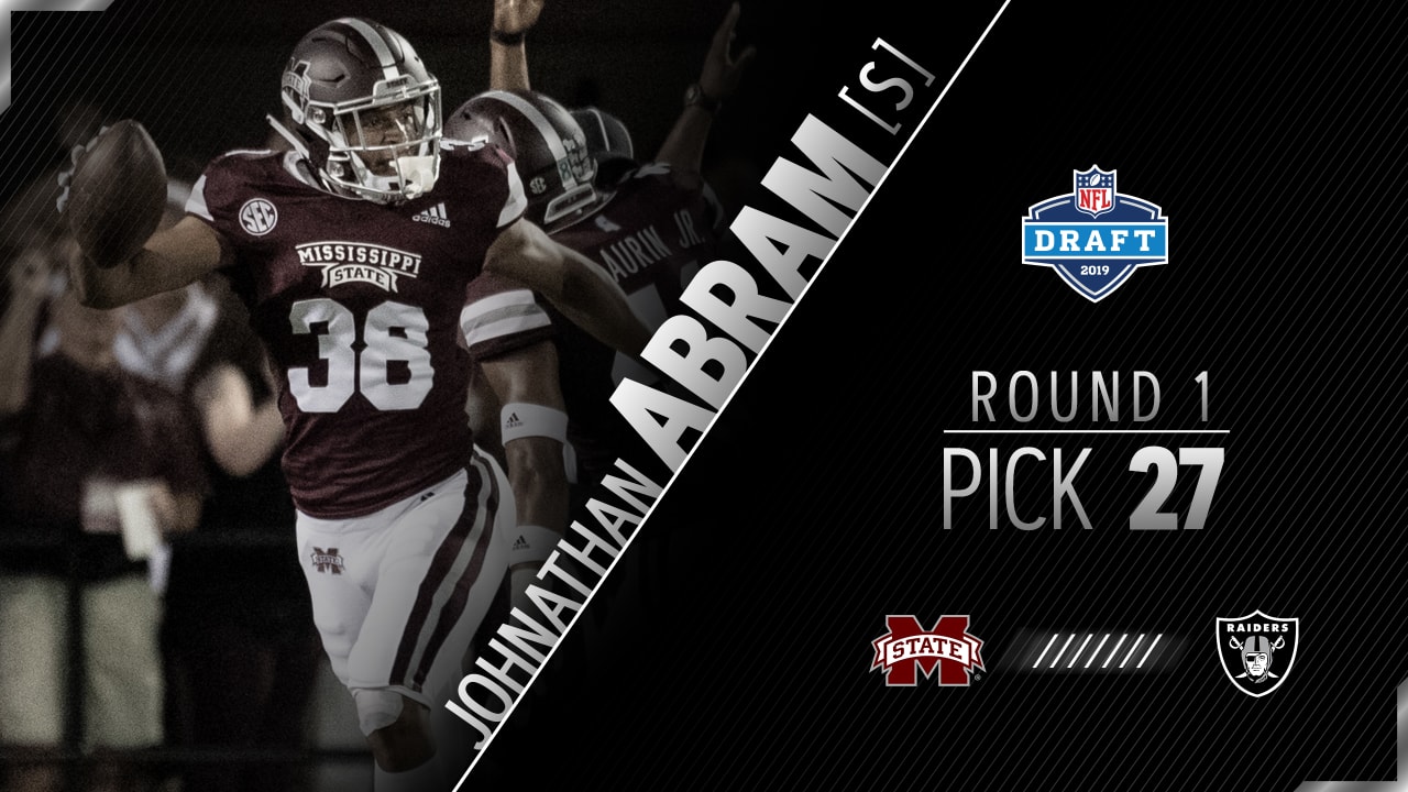 Raiders select safety Johnathan Abram with No. 27 overall pick of