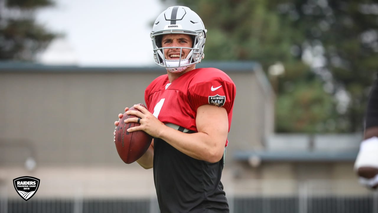 Training Camp: Under the helmet with Derek Carr 