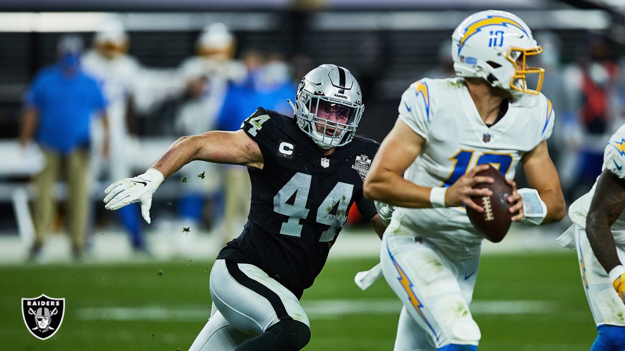 Position Battle: Previewing the Raiders linebackers for 2021 in photos