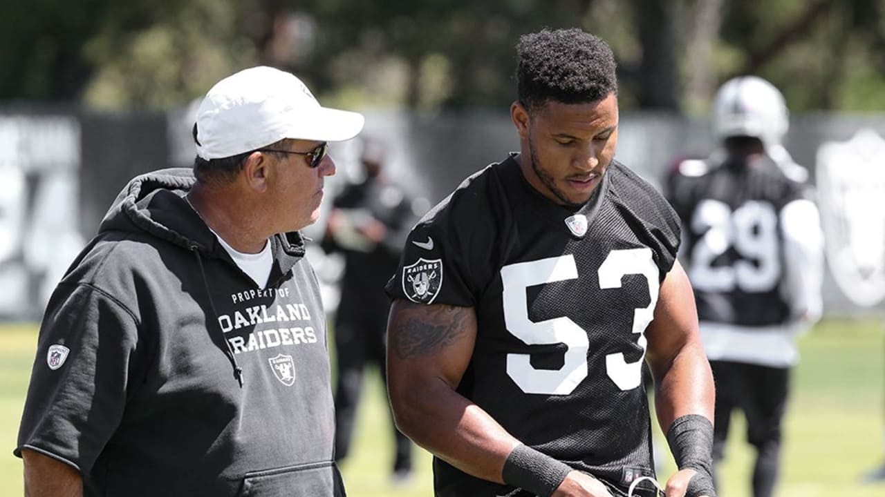 Raiders Linebackers Go Through Grind