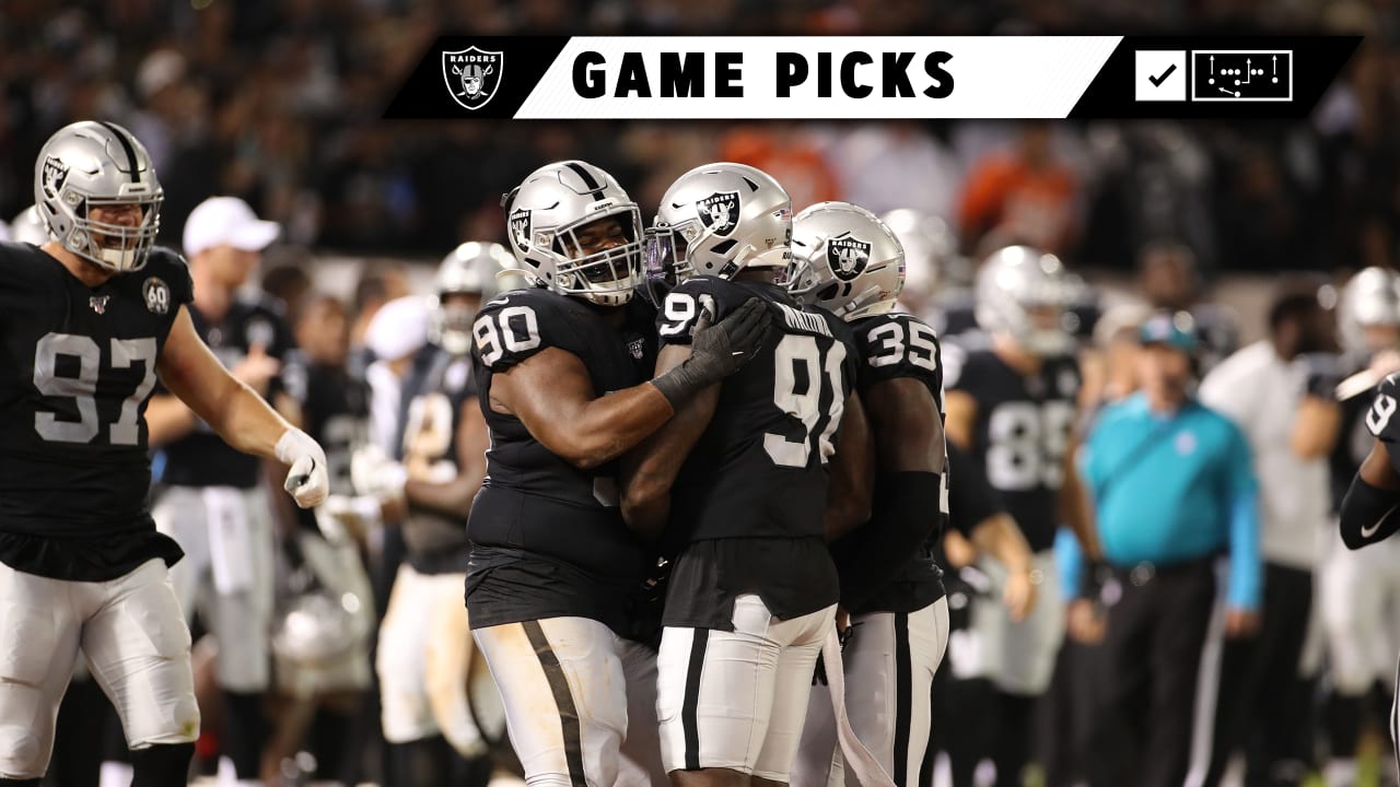 Expert Game Picks Can the Raiders win three games in a row?