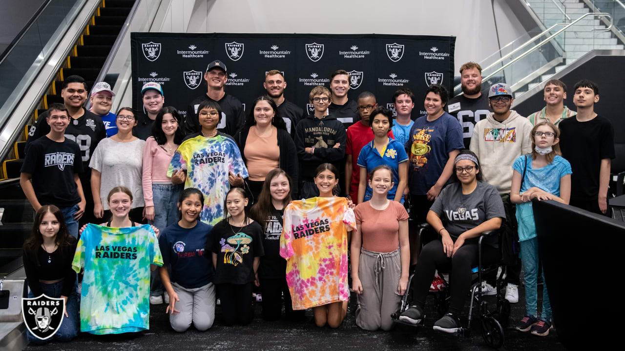 Raiders, Intermountain host teens from Candlelighters for Crucial Catch