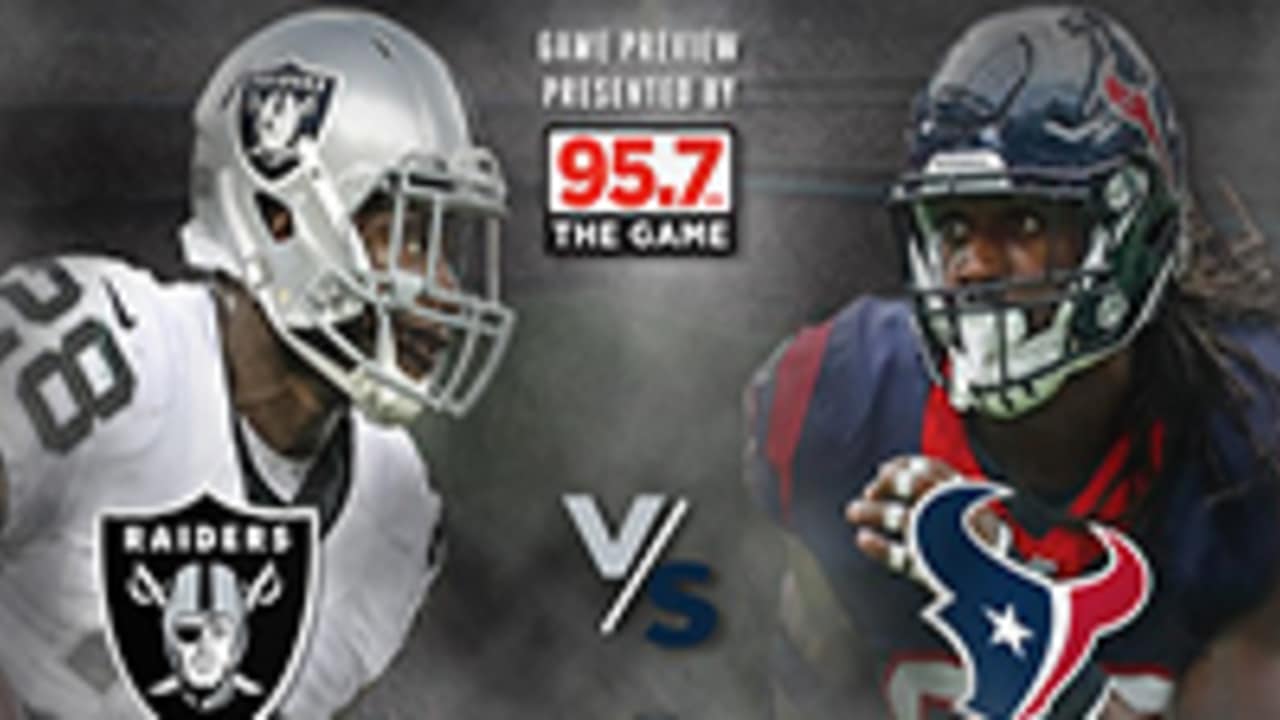 Oakland Raiders Head To Houston For Playoff Matchup Against Texans