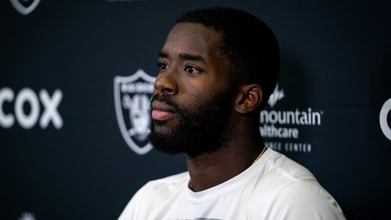 John Brown talks rapport with QB Derek Carr, Henry Ruggs' speed