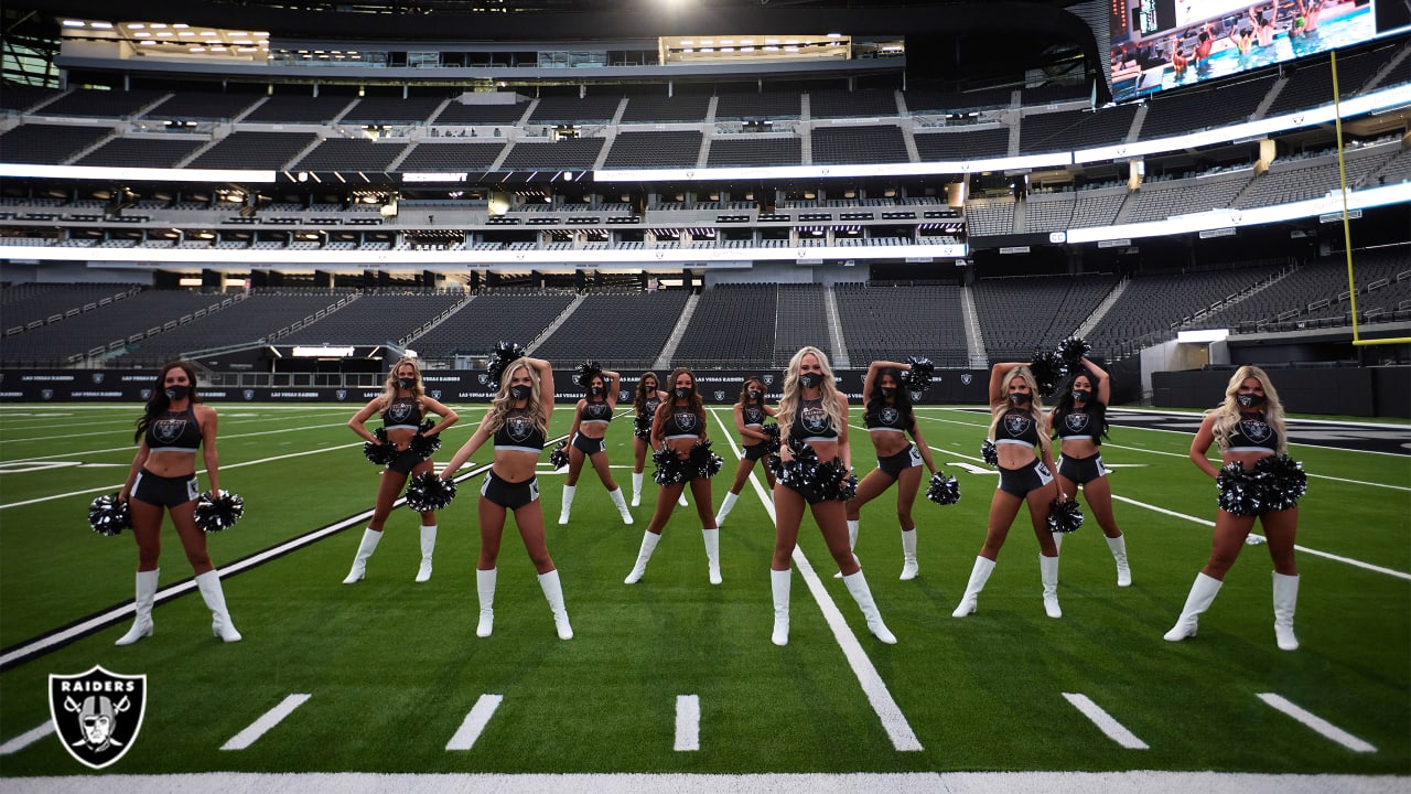 Photos: The Raiderettes see locker room, practice at ...