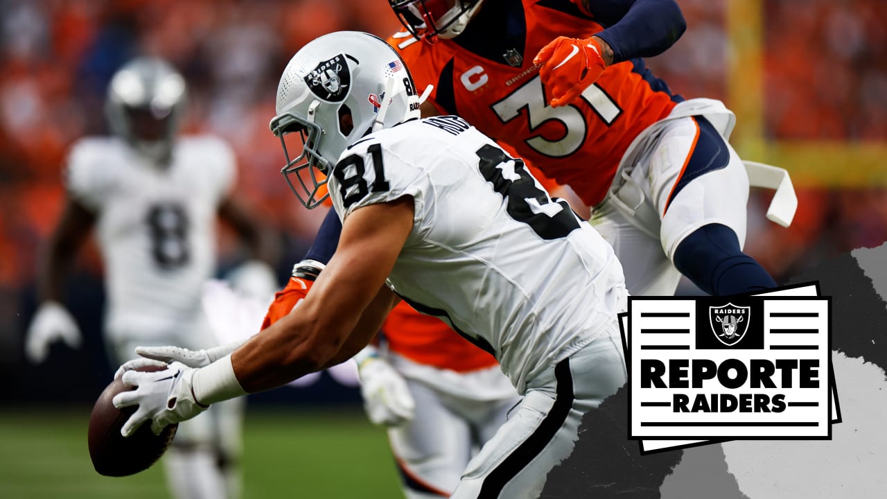 Raiders arrancan temporada con triunfo en Denver Reporte Raiders