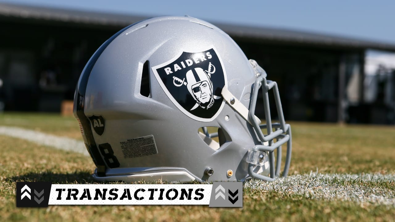 Oakland Raiders announce transactions - 4.30.19