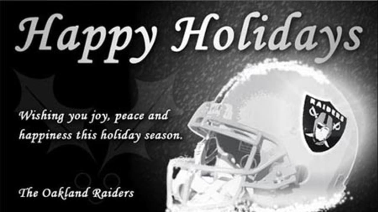 Las Vegas Raiders on X: From our family to yours. Happy Holidays