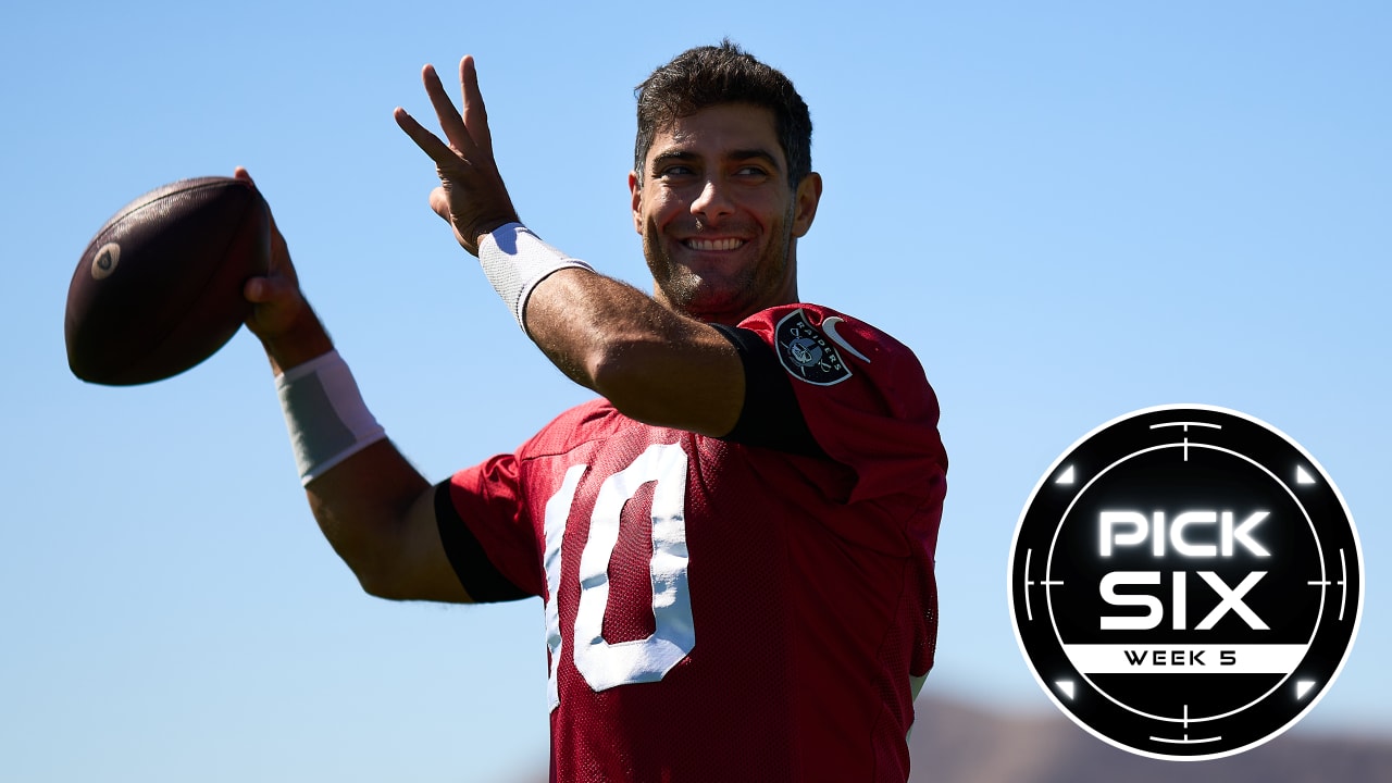 AFC West stock up, down: What Jimmy G gives the Raiders