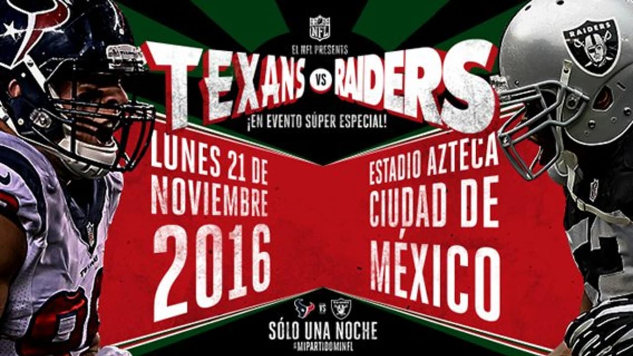 Raiders vs Texans in Mexico sells out in minutes 