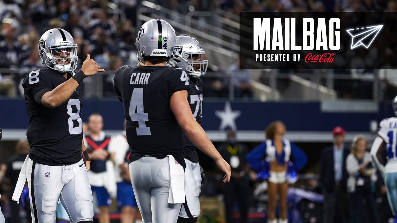 Raiders Mailbag: How Derek Carr and Marcus Mariota can co-exist
