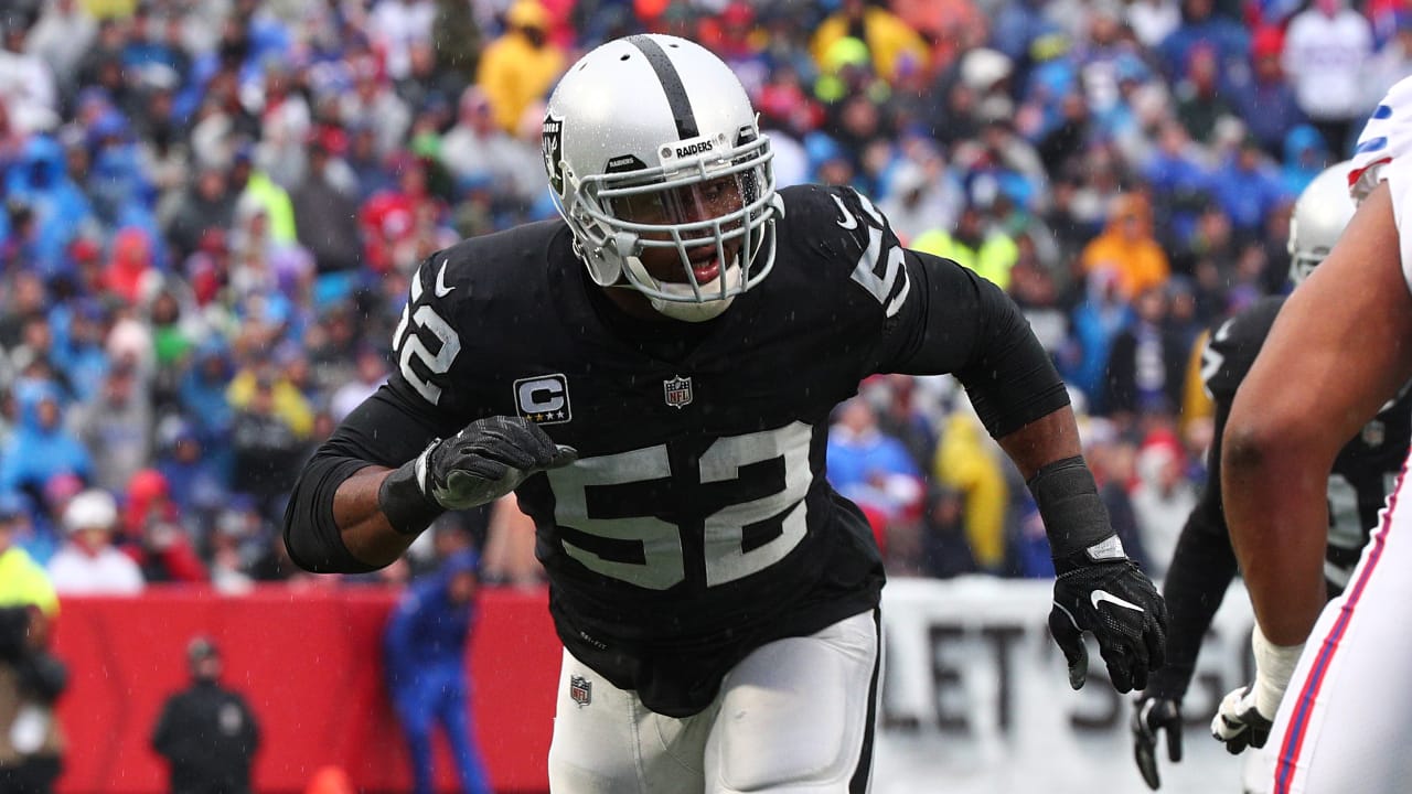 Raiders' Khalil Mack makes history as an AP All-Pro at 2 positions - ABC7  New York