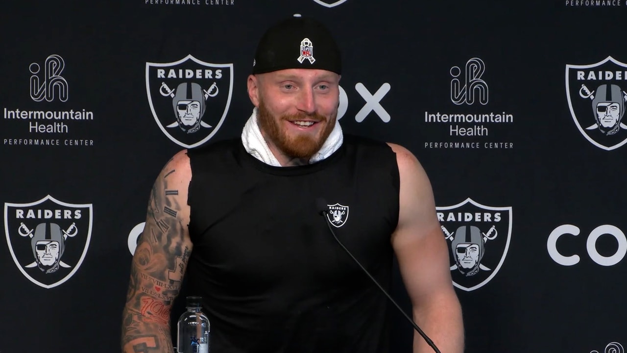 Raiders news: Maxx Crosby excited by young defensive teammates for 2023 -  Silver And Black Pride