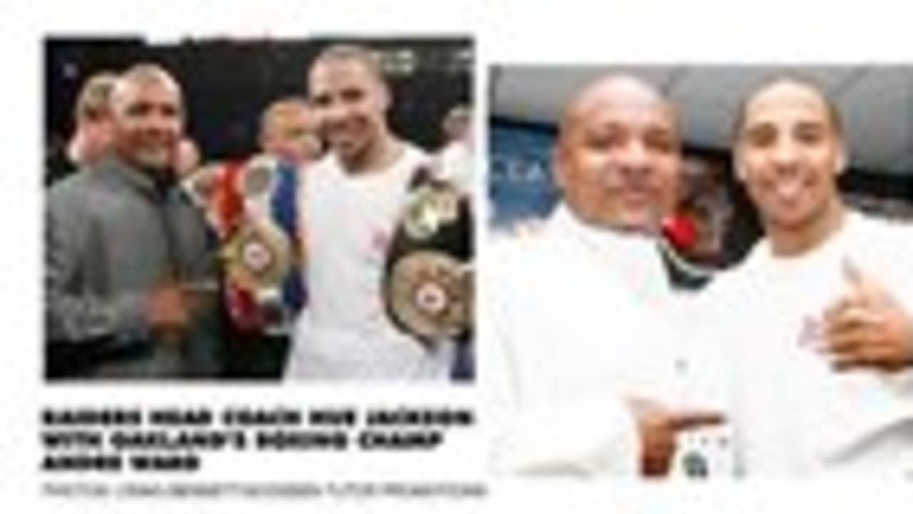 Jackson Supports Local Boxing Champ