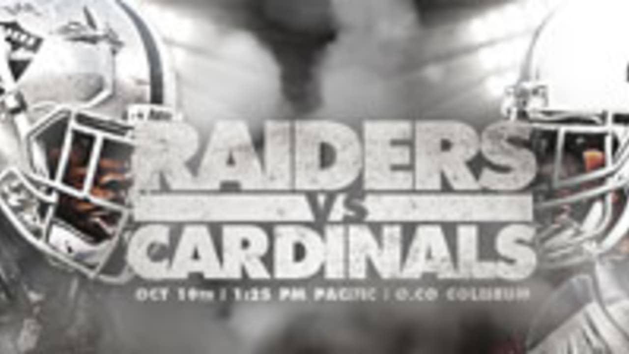 Game Preview Raiders vs. Cardinals