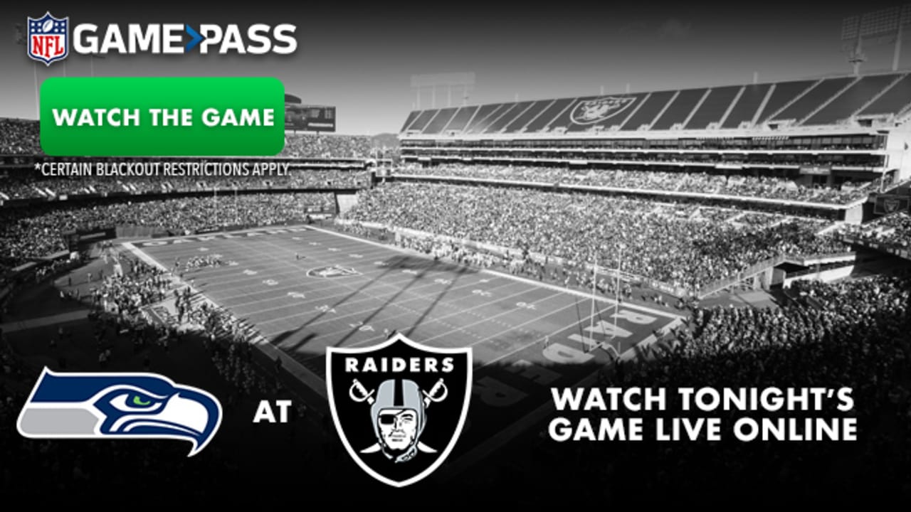 NFL Game Pass: Out-Of-Market Fans Can Watch Raiders Vs. Seahawks Live - How To Watch All Out Of Market Nfl Games