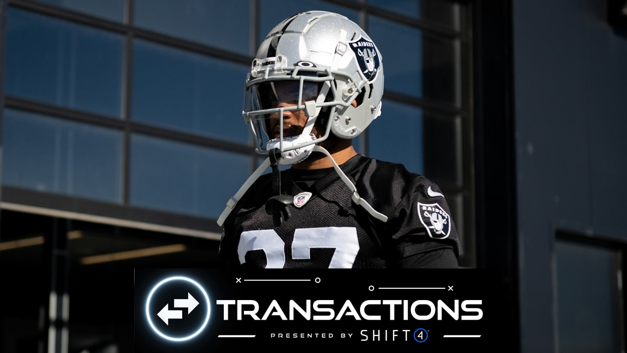 Raiders sign CB Tyler Hall to active roster; place CB Anthony Averett