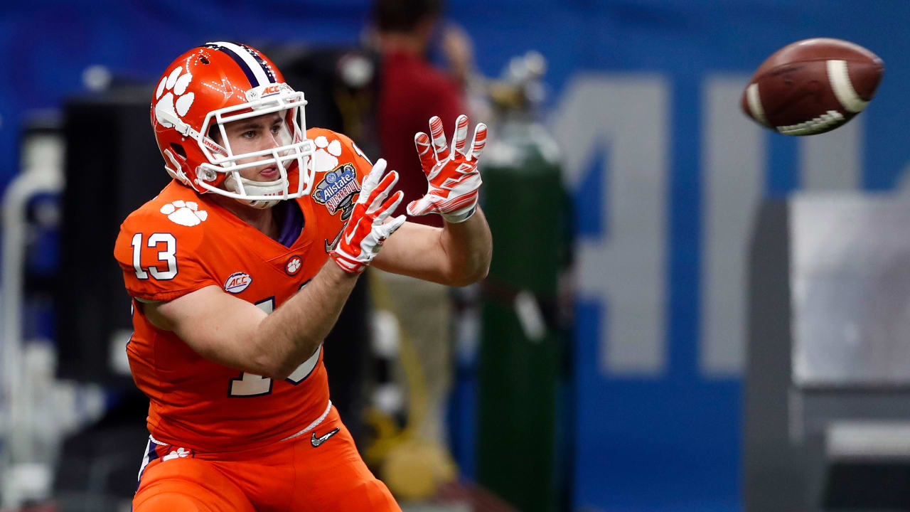 Raiders select wide receiver Hunter Renfrow with the No. 149 overall pick  of the 2019 NFL Draft