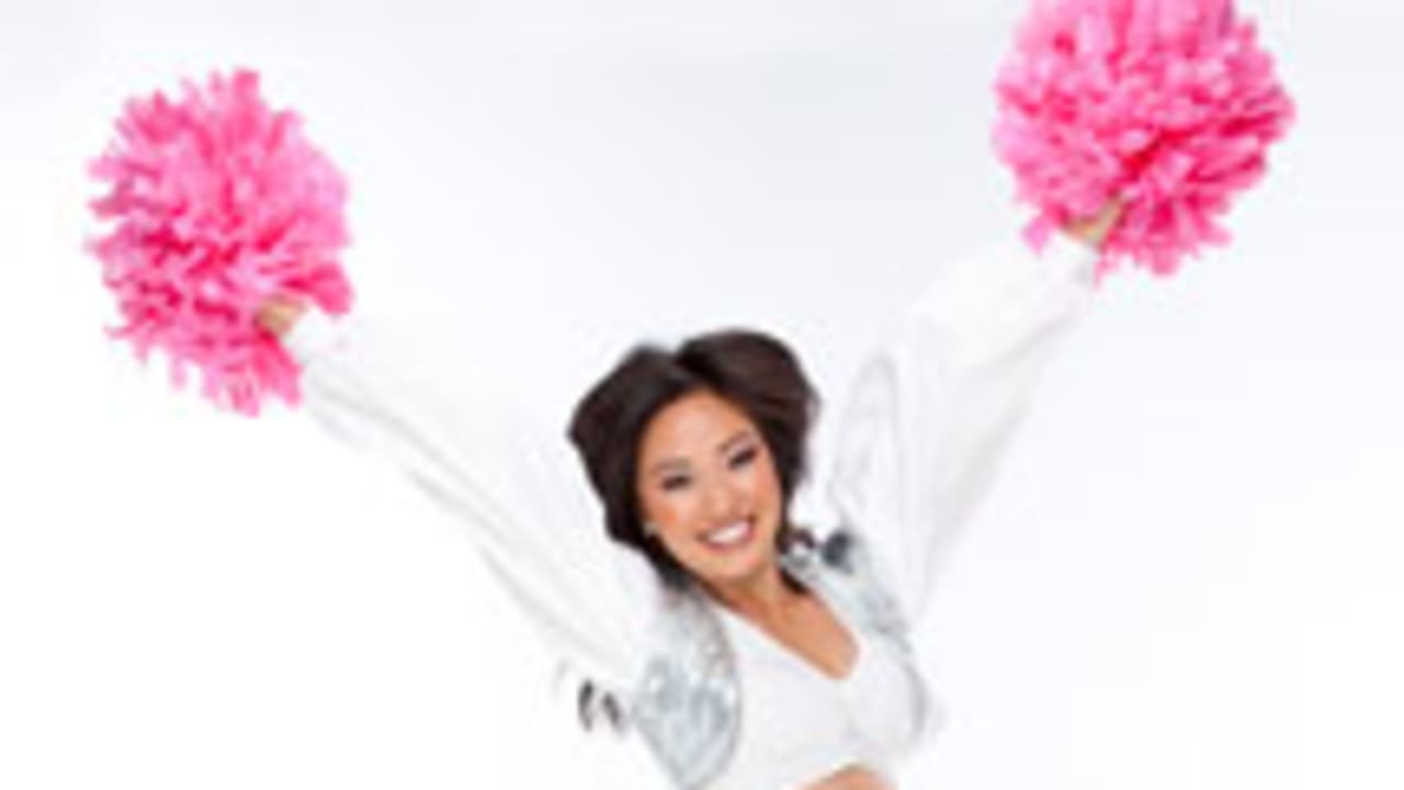 Pictures: NFL cheerleaders support breast cancer awareness