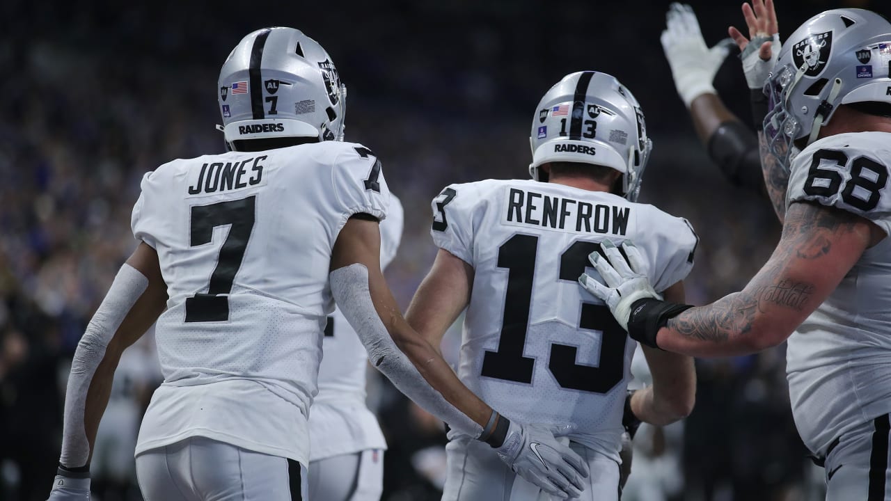 Hunter Renfrow joins two Hall of Famers as only Raiders wide receivers with  90 catches in a season