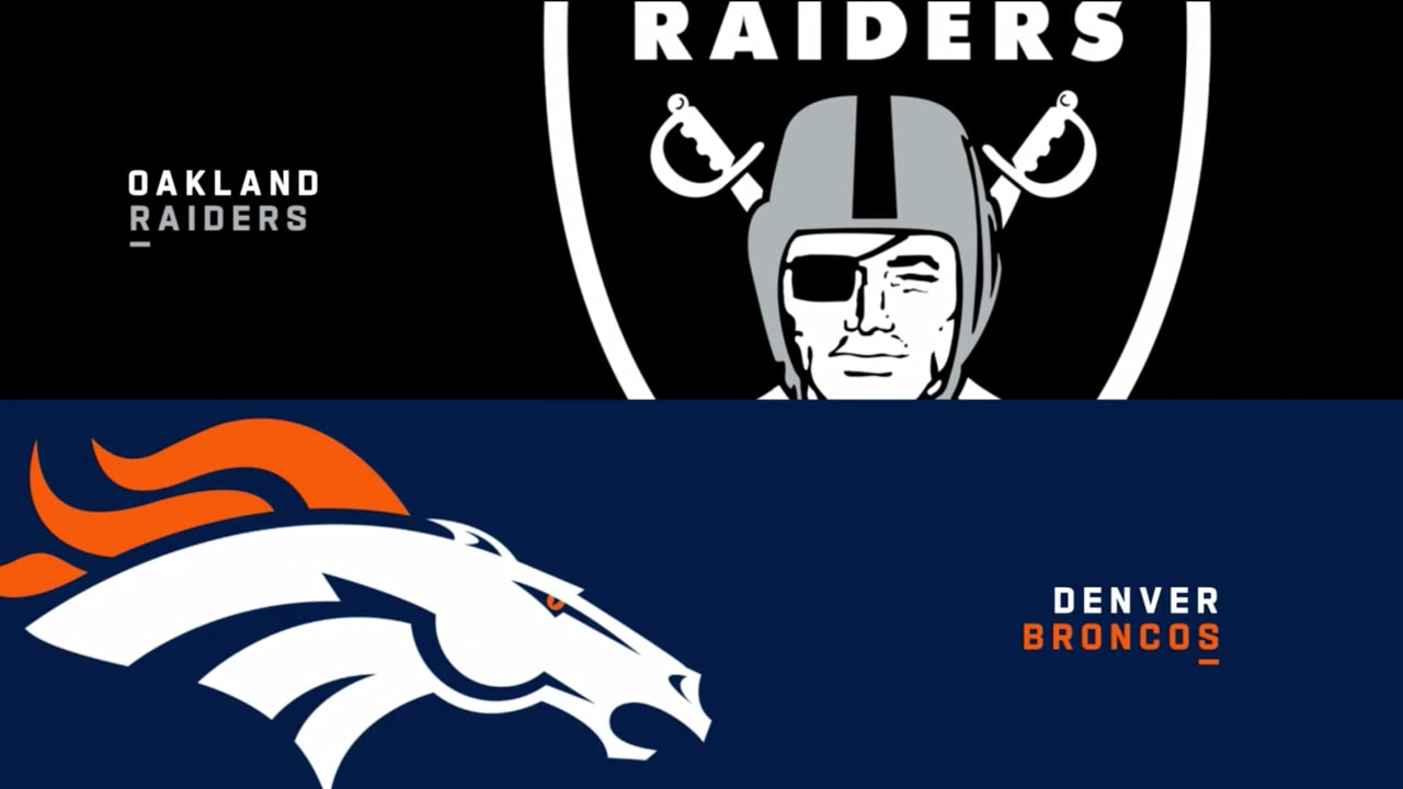 Denver Broncos vs. Oakland Raiders: Series history recap