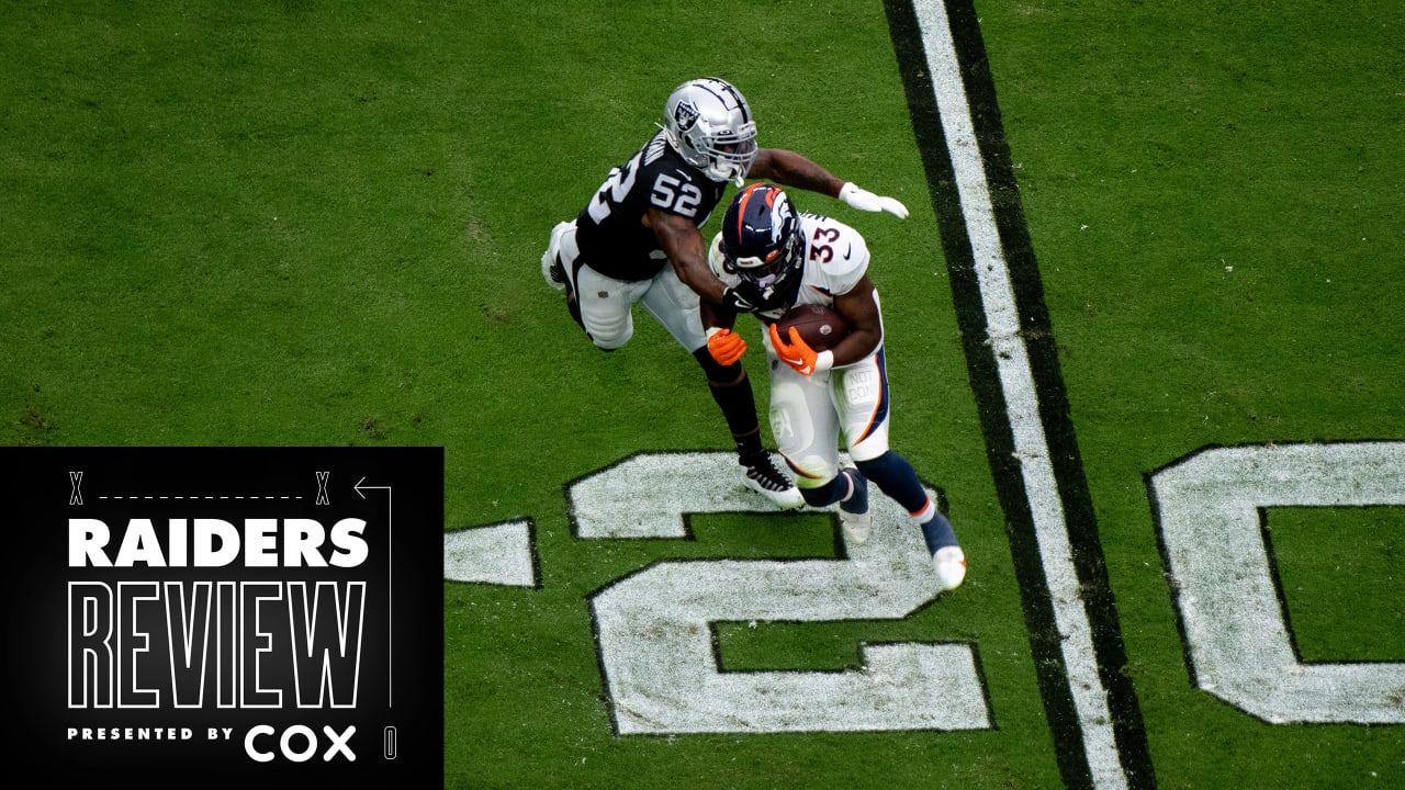 Perryman and Hobbs made presence felt on defense in win vs. Broncos Raiders Review