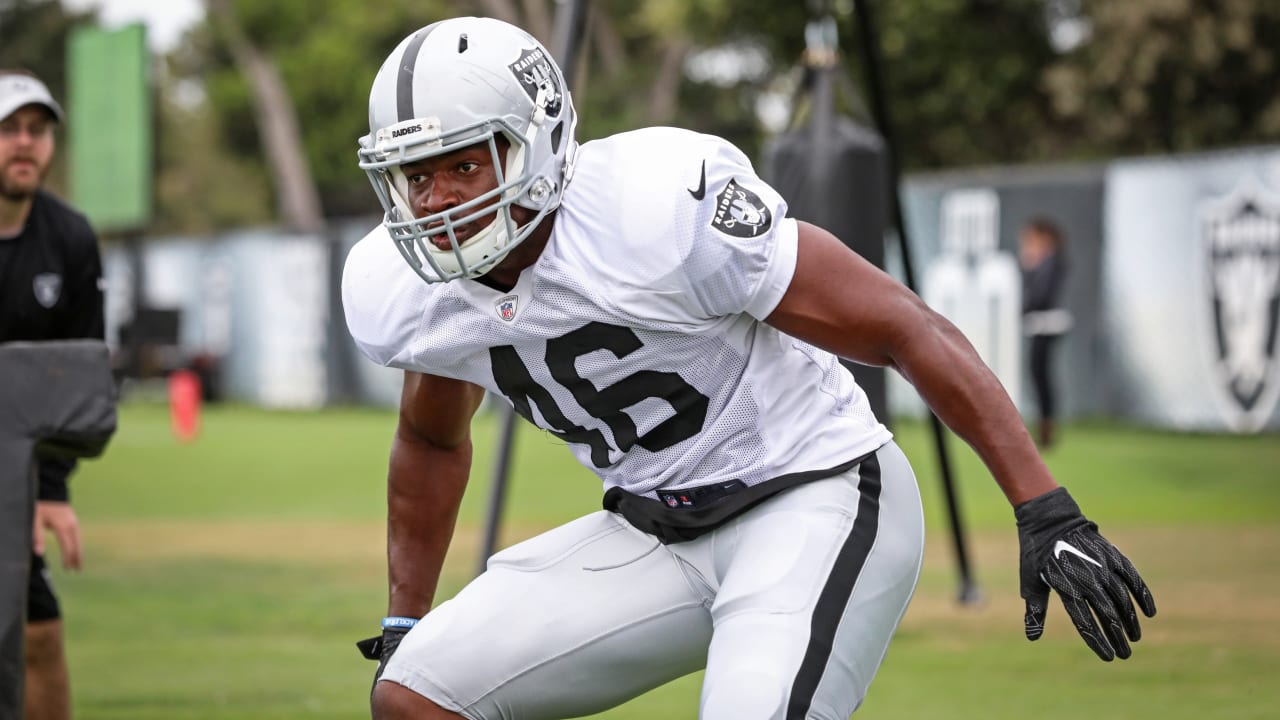 Raiders release linebacker Derrick Johnson, promote Jason Cabinda